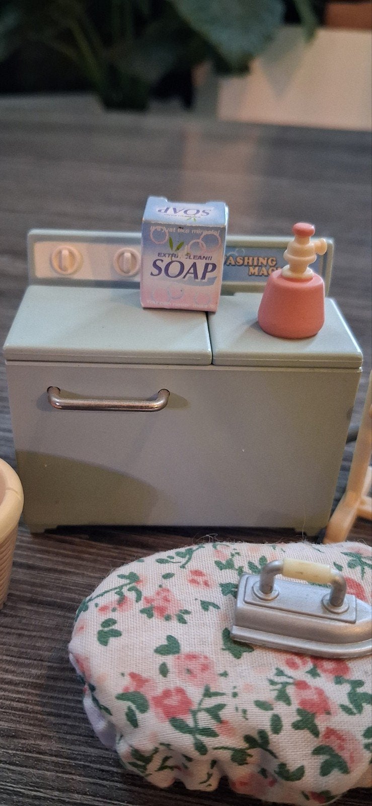 Vintage Sylvanian Families Wasmachine Set, Ophalen of Verzenden, Jongen of Meisje