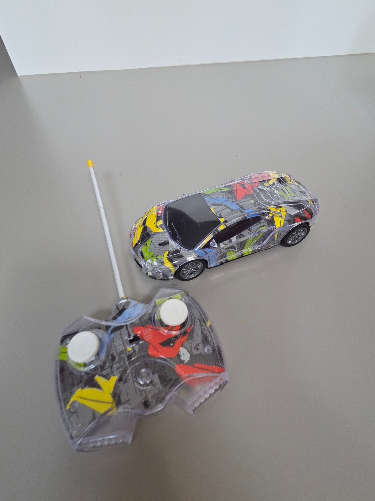 Toi-toys RC Street Racer met LED verlichting, Ophalen of Verzenden, Gebruikt, Afstandsbediening