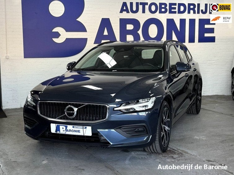 Volvo V60 2.0 T4 Momentum, Auto's, Stof, 1969 cc, Blauw, 14 km/l