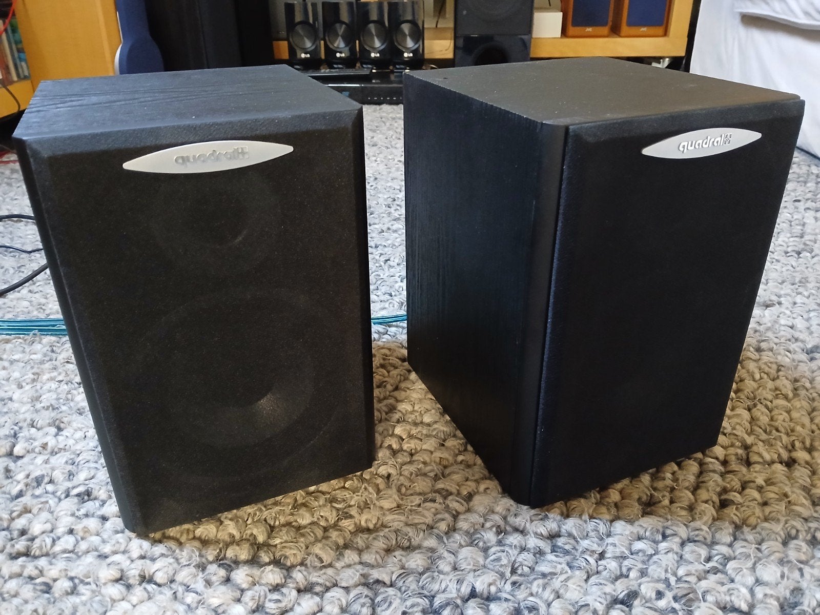 Quadral Quintas 101 HI-FI-speakers, 2 x 130 watt!