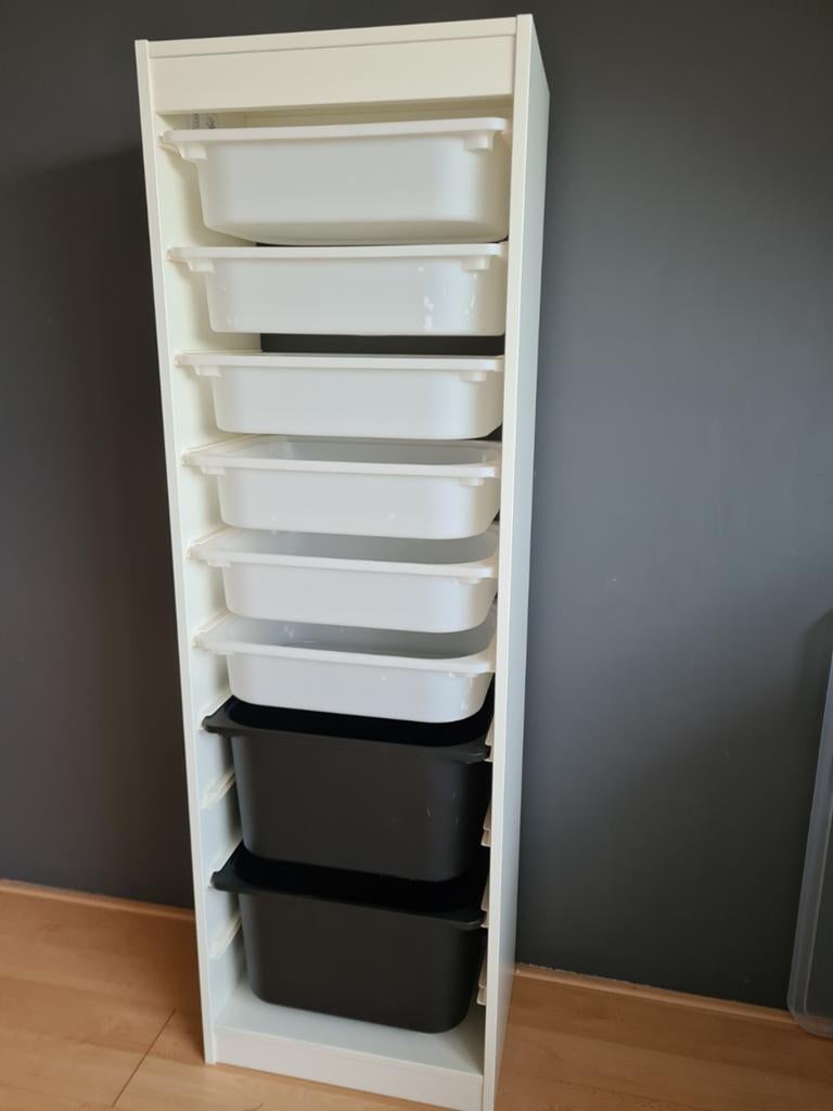 Ikea Trofast kast met bakken 145 x 46 x 30, Ophalen, Gebruikt