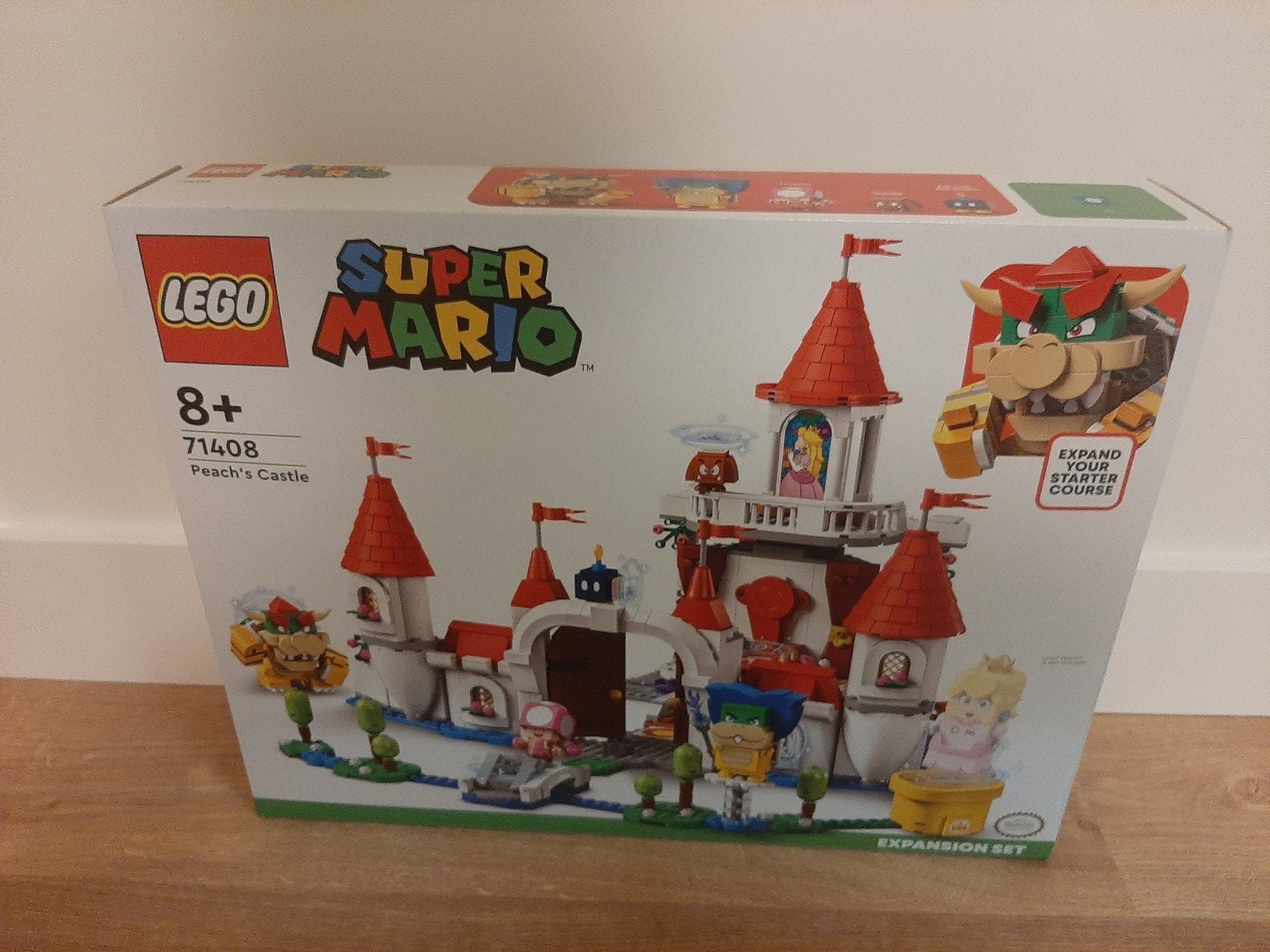 LEGO 71408 Super Mario Peach's Kasteel Uitbreidingsset, Ophalen of Verzenden, Nieuw