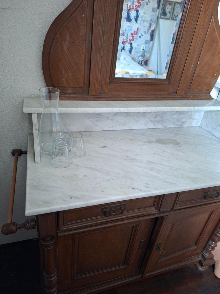 Vintage kaptafel, Ophalen of Verzenden