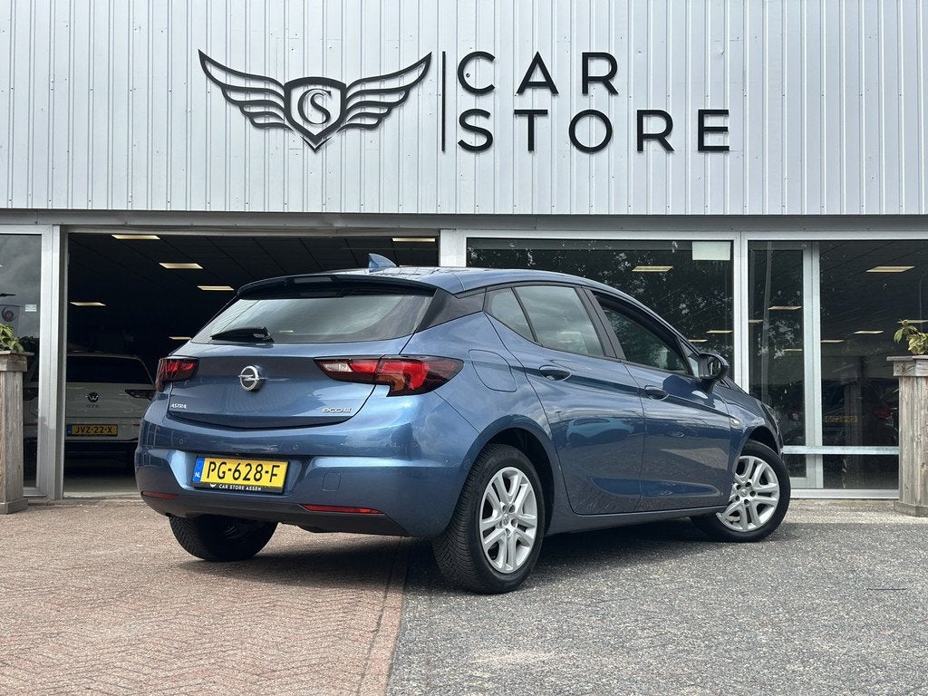 Opel Astra 1.0 Online Edition |CAMERA|AIRCO|CRUISE|LM VELGEN, Gebruikt, Euro 6, Blauw, 610 kg