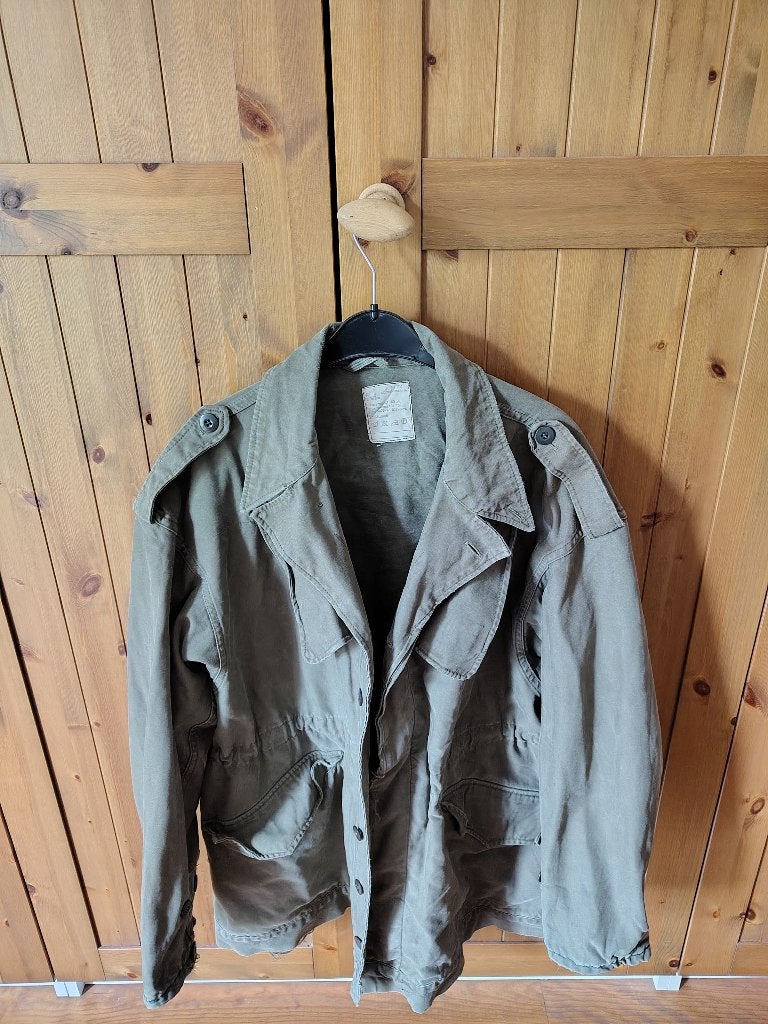 Militaire jas van KL Seyntex, maat L, Ophalen of Verzenden, Landmacht, Nederland, Kleding of Schoenen