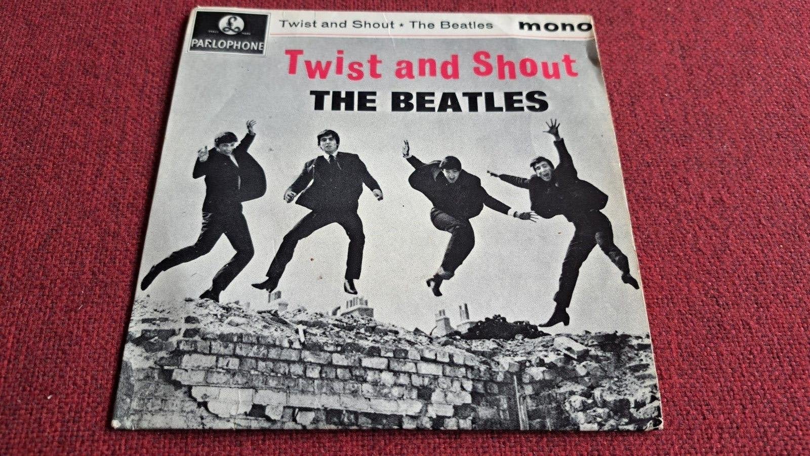 Beatles Zweedse Twist & Shout EP, EP, Ophalen of Verzenden, Gebruikt, EP