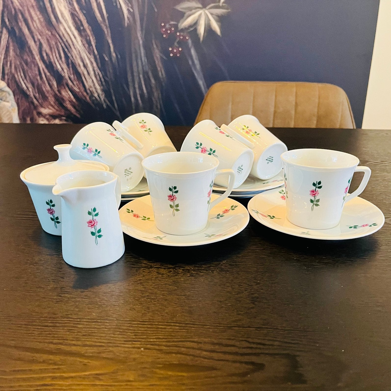 Prachtig Vintage Seltmann Weiden Bavaria Koffieservies, Antiek en Kunst, Ophalen of Verzenden