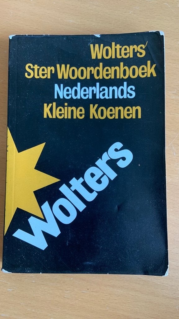 Wolters’ ster woordenboek Nederlands klein koenen, Boeken, Woordenboeken, Ophalen of Verzenden, Koenen of Wolters, Nederlands