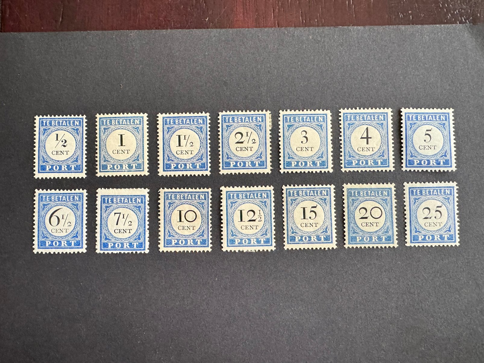 1894-1910 Portzegels NVPH nr P13-26 ongestempeld, Verzenden, T/m 1940