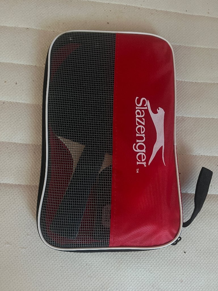 Slazenger tafeltennis batjes set - zo goed als nieuw, Sport en Fitness, Ophalen, Zo goed als nieuw, Net, Batje(s) of Balletje(s)