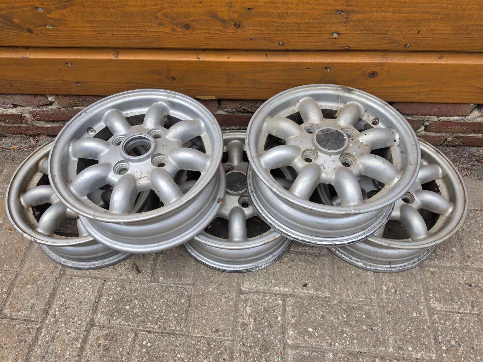 Mini Cooper velgen 12 inch, 4x101.6, Auto-onderdelen, Banden en Velgen, Ophalen, Gebruikt, Velg(en), 12 inch