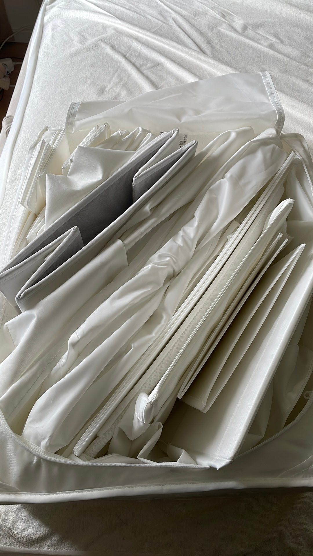 13 IKEA clothes organizing boxes, Ophalen, Doos, Minder dan 35 cm, Minder dan 50 cm