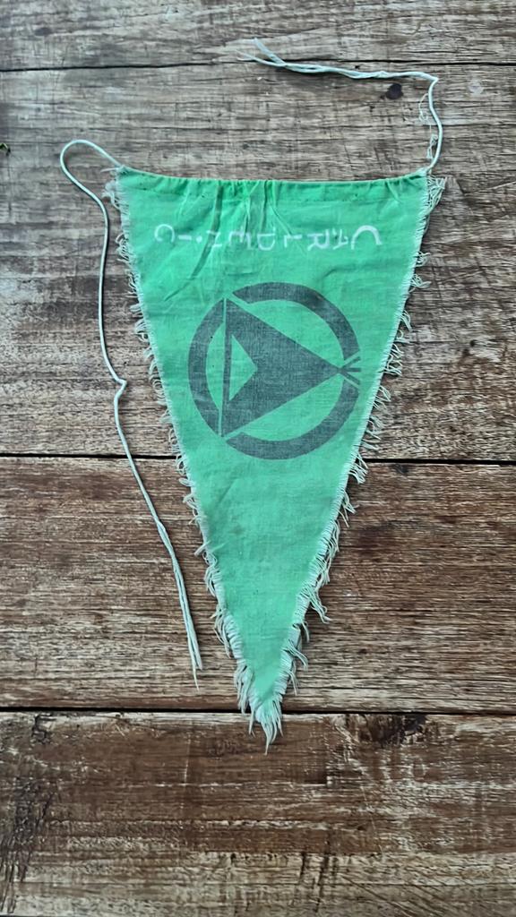 Carl Denig tentvlag, Ophalen of Verzenden, Gebruikt