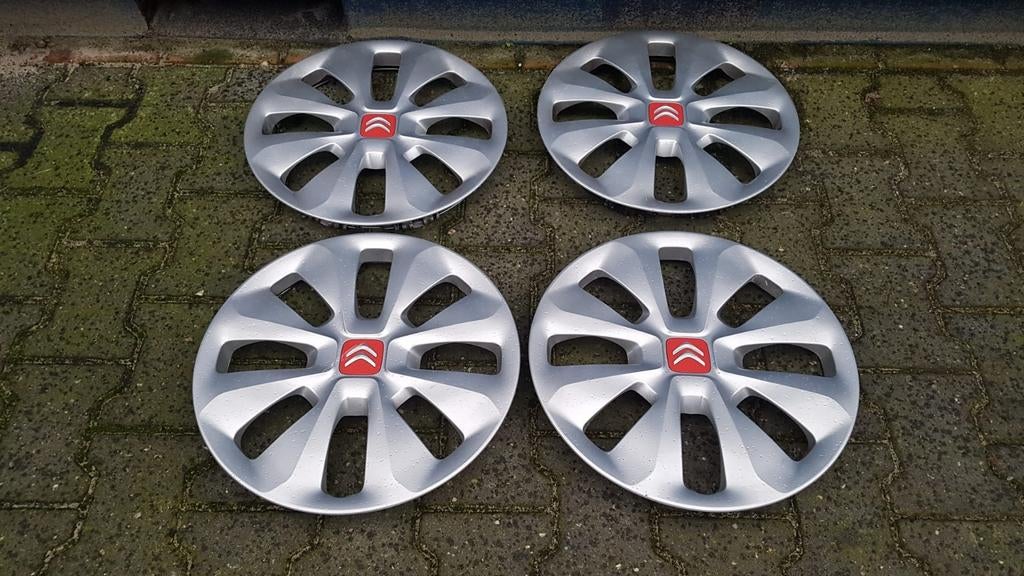 Uniek! Originele Citroen C1 wieldoppen 15inch. Nieuwstaat!!, Ophalen of Verzenden, Zo goed als nieuw