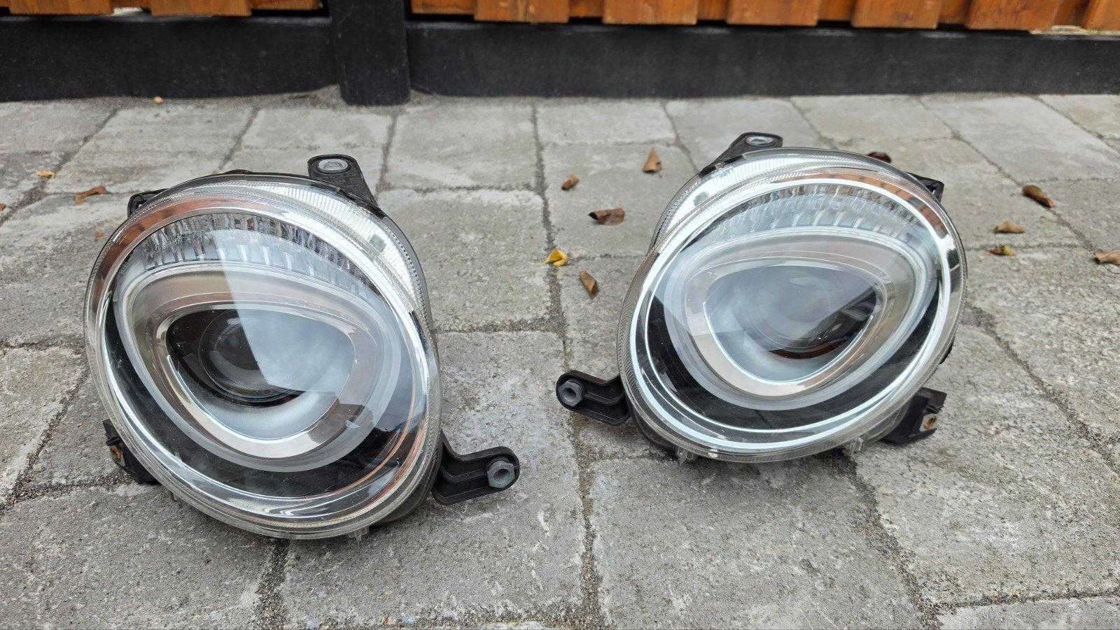 Koplampen Fiat 500 (set van 2), Ophalen of Verzenden, Gebruikt, Fiat
