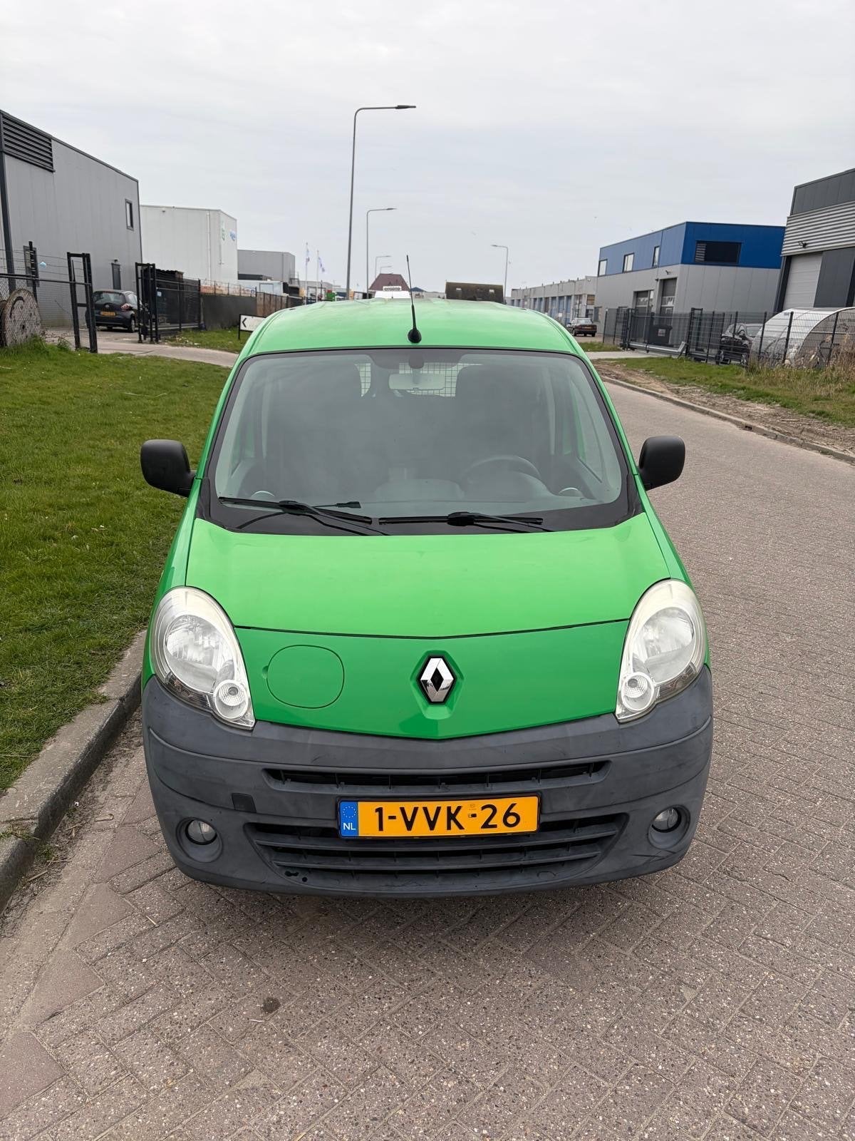 Renault Kangoo Express Z.e. 2012, Auto's, Automaat, Zwart, Renault, Wit