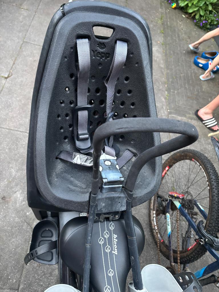 Fietsstoeltjes Yepp, Fietsen en Brommers, Fietsaccessoires | Fietsstoeltjes, Ophalen, Gebruikt, Yepp