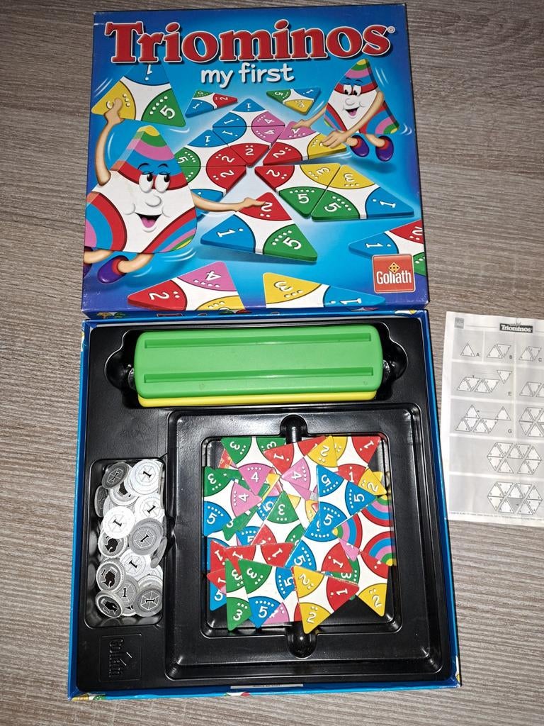Triominos my first, Ophalen of Verzenden, Zo goed als nieuw