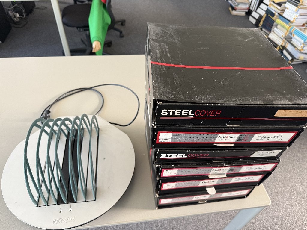 Unibind Steelcover S225 bindmachine met voorraad, Diversen, Ophalen, -, -, Nieuw