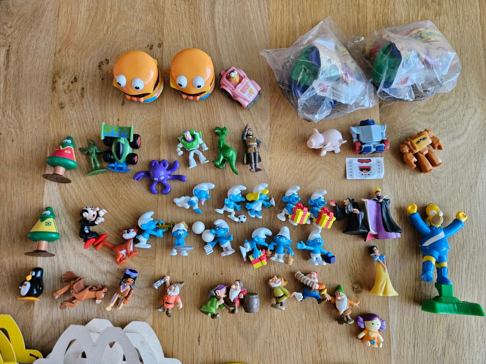 Grote collectie Happy Meal speelgoed en bugerking spar, Ophalen of Verzenden, Jongen of Meisje