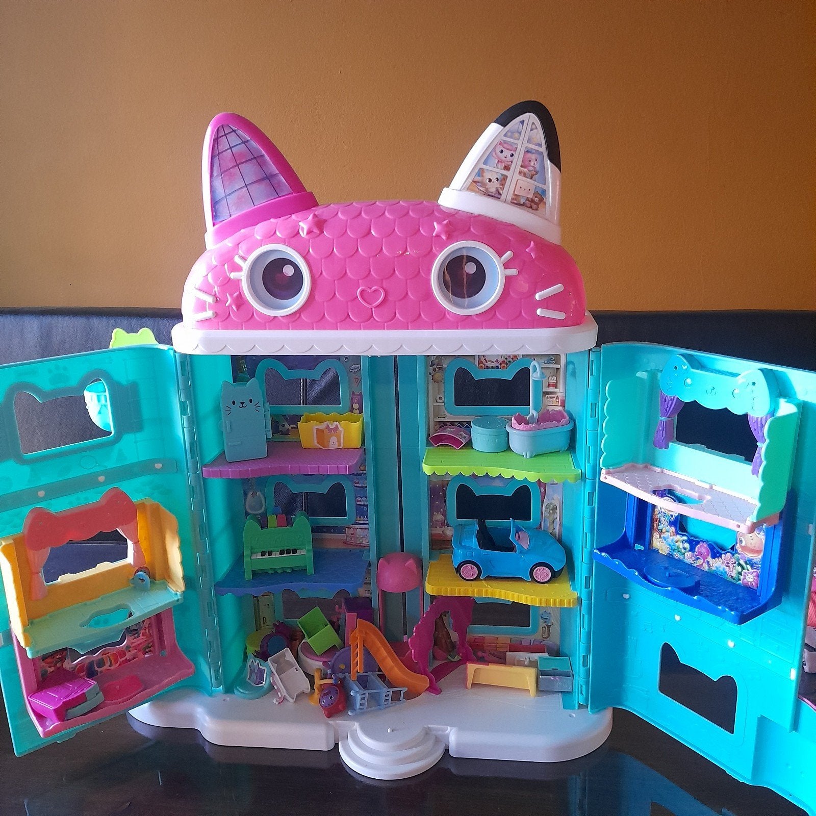 Gabby's Poppenhuis - Groot Speelhuis met Accessoires, Ophalen of Verzenden, Gebruikt, Meisje