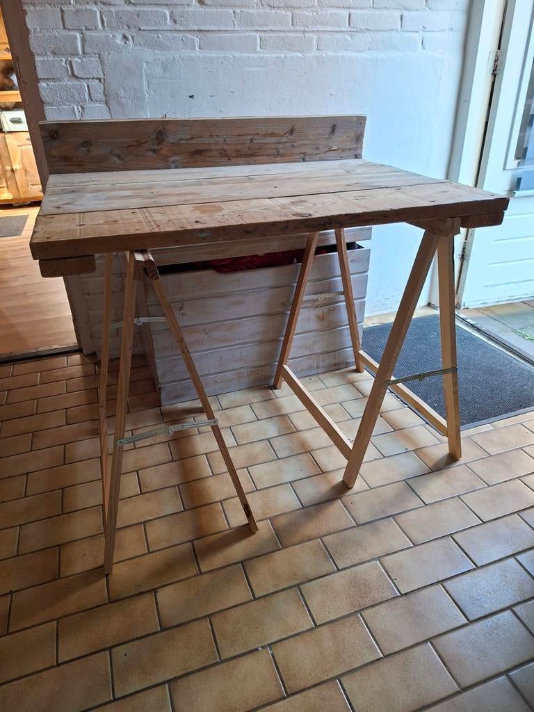 Te koop steigerhout bureau, Ophalen of Verzenden