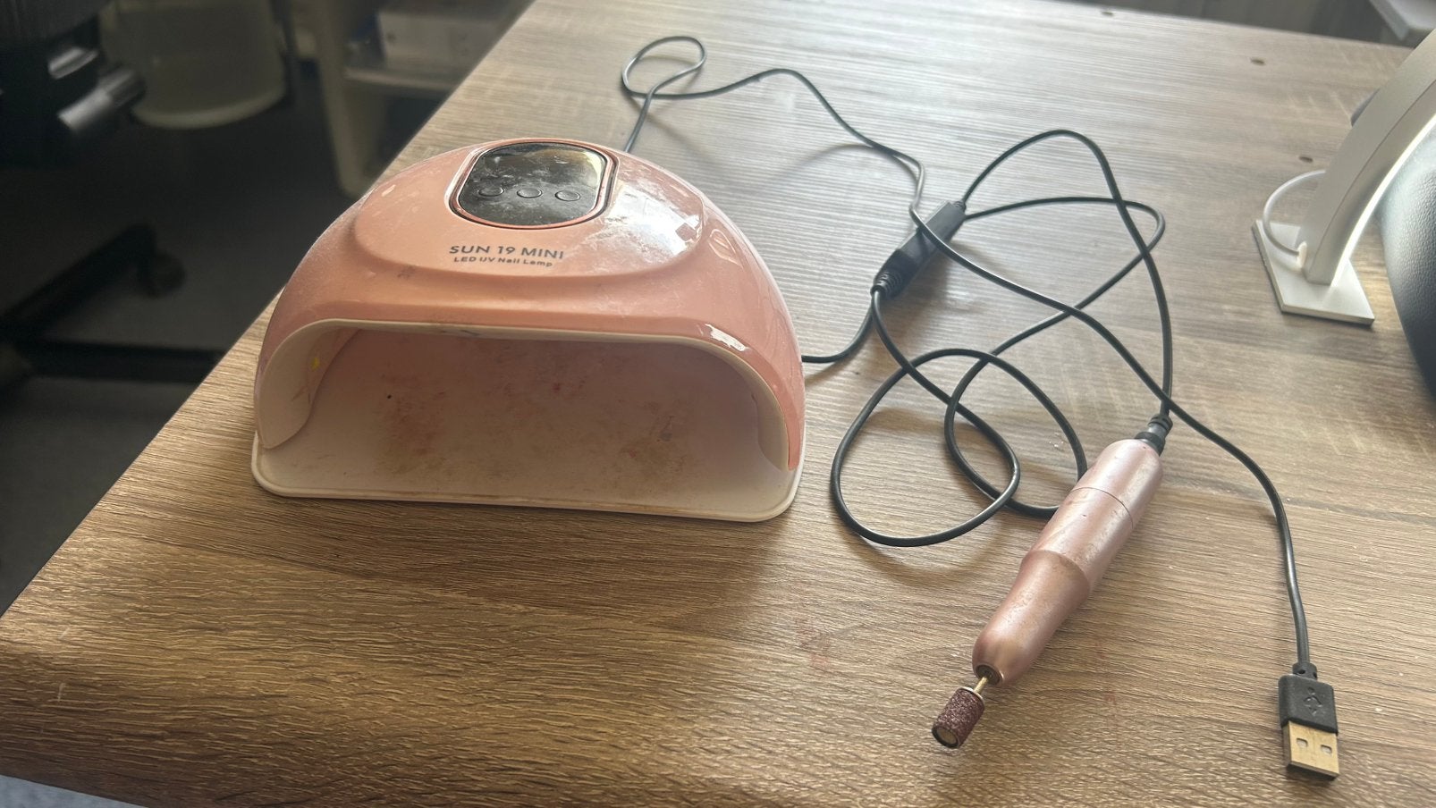 Uv lamp met elektrische vijl, Ophalen of Verzenden, Gebruikt, Overige typen