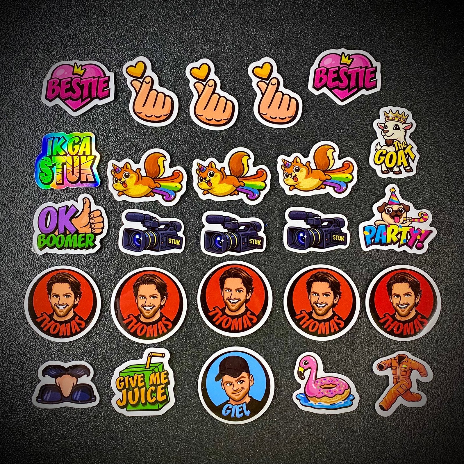 Jumbo Stickers, Ophalen of Verzenden, Nieuw, Film, Tv of Omroep