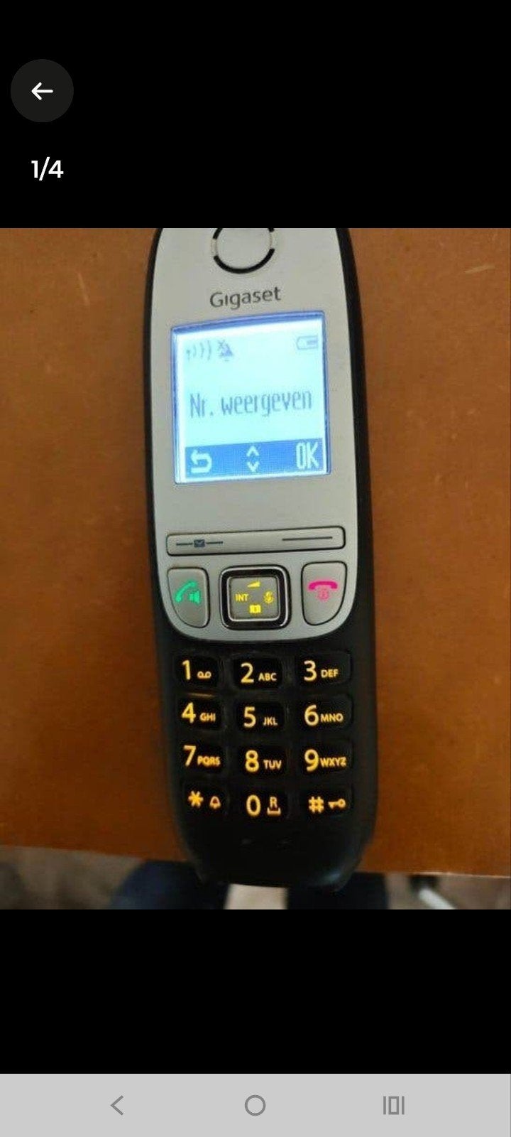 Gigaset A415 Draadloze Telefoon €10, Overige typen, Gigaset, Ophalen of Verzenden, Zo goed als nieuw