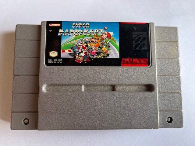 SUPER MARIO KART USA, Gebruikt, Racen en Vliegen, 2 spelers, Ophalen of Verzenden