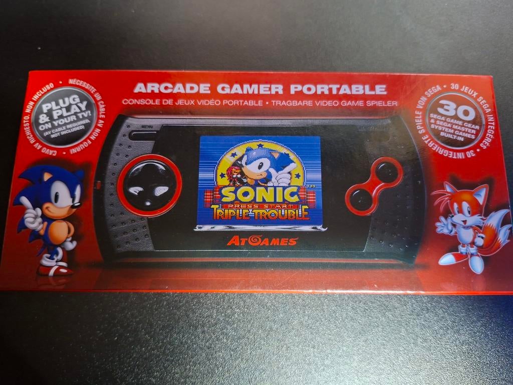 ATGAMES Sega arcade gamer portable. Master Sytem/GameGear, Ophalen, Zo goed als nieuw