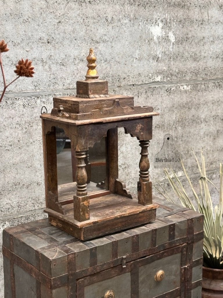 Huisaltaar Indiase tempel Oosterse altaar Indiase altaar, Antiek en Kunst, Ophalen of Verzenden