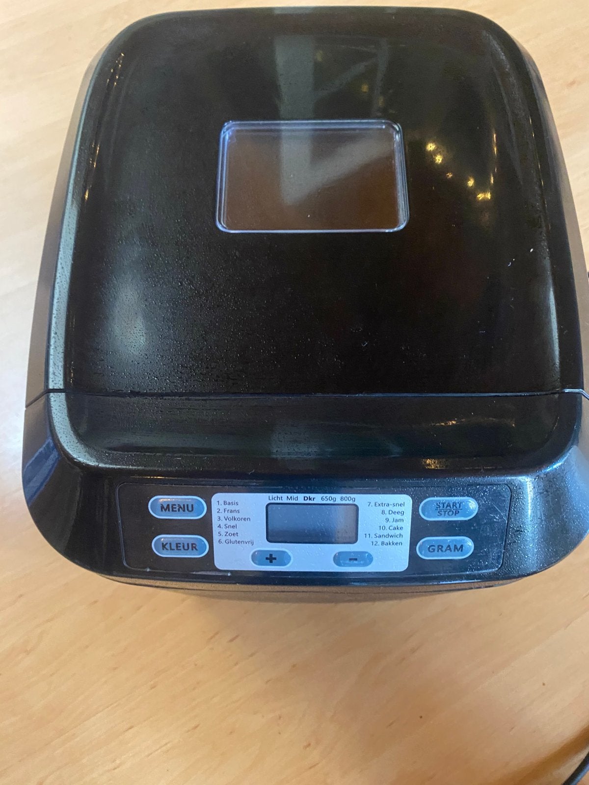 Inventum BM55/02 broodbakmachine, 400 tot 800 gram deeg, Ophalen, Zo goed als nieuw
