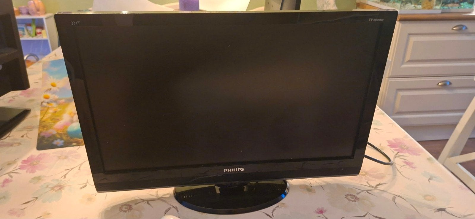 Philips tv met AB prima voor keuken, kind of caravan, Audio, Tv en Foto, Ophalen, Philips, Gebruikt, 50 Hz