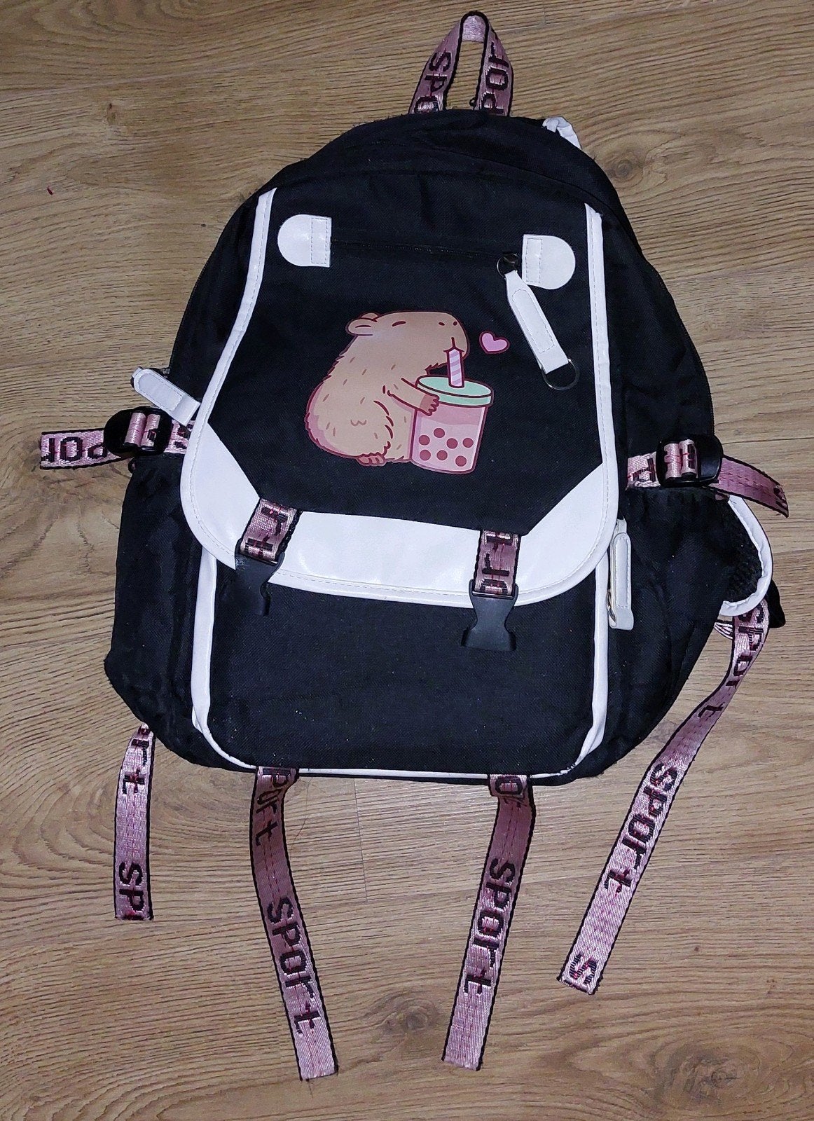 capibara schooltas rugtas, Ophalen of Verzenden, Gebruikt, Overige merken, 30 tot 45 cm