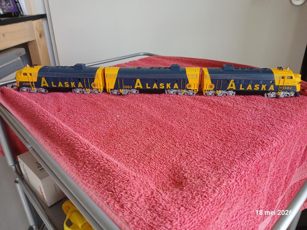 Märklin 3663 Alaska, Hobby en Vrije tijd, Wisselstroom, Gebruikt, Locomotief, Ophalen of Verzenden