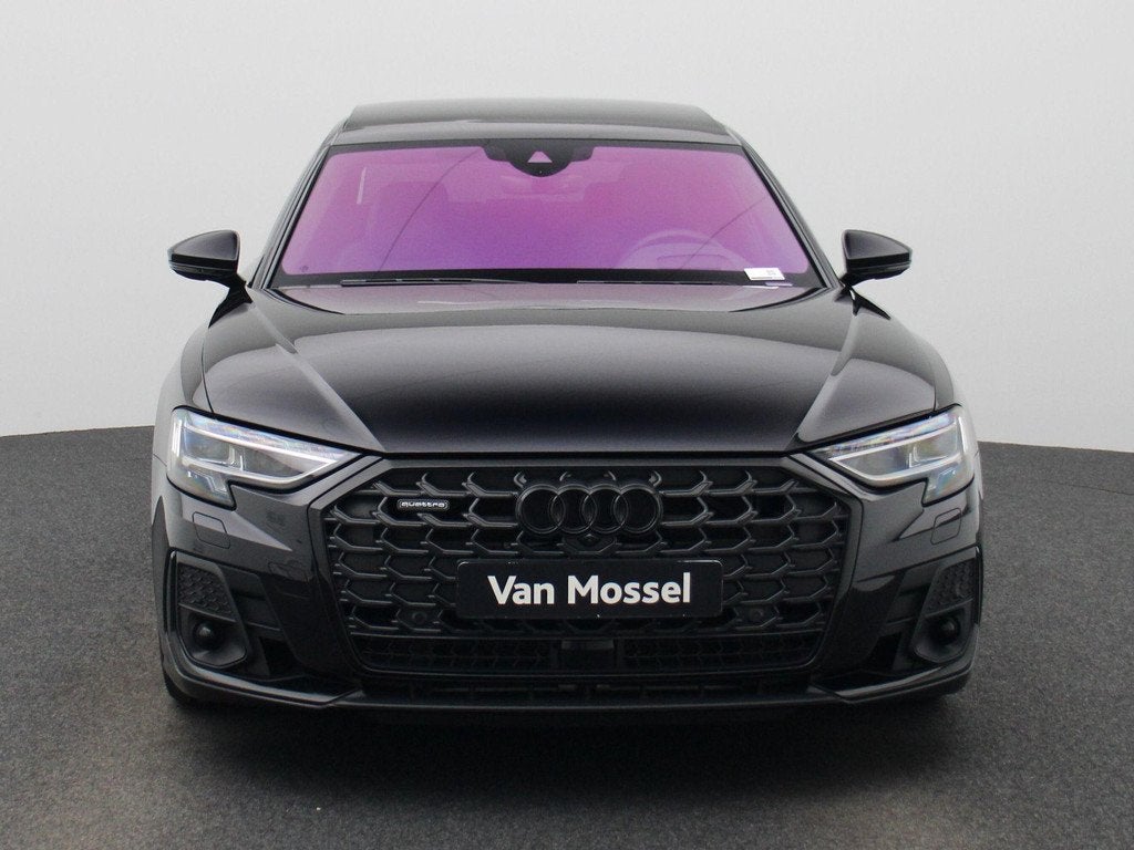 Audi A8 60 TFSI e quattro 462 PK | S-line l Adaptive Cruise, Auto's, Audi, 12 maanden, Gebruikt, 2995 cc, Zwart