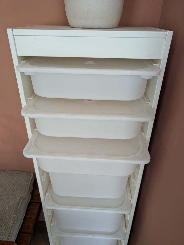 IKEA Trofast opbergkast met 6 bakken, Huis en Inrichting, Kasten | Overige, Ophalen, Gebruikt