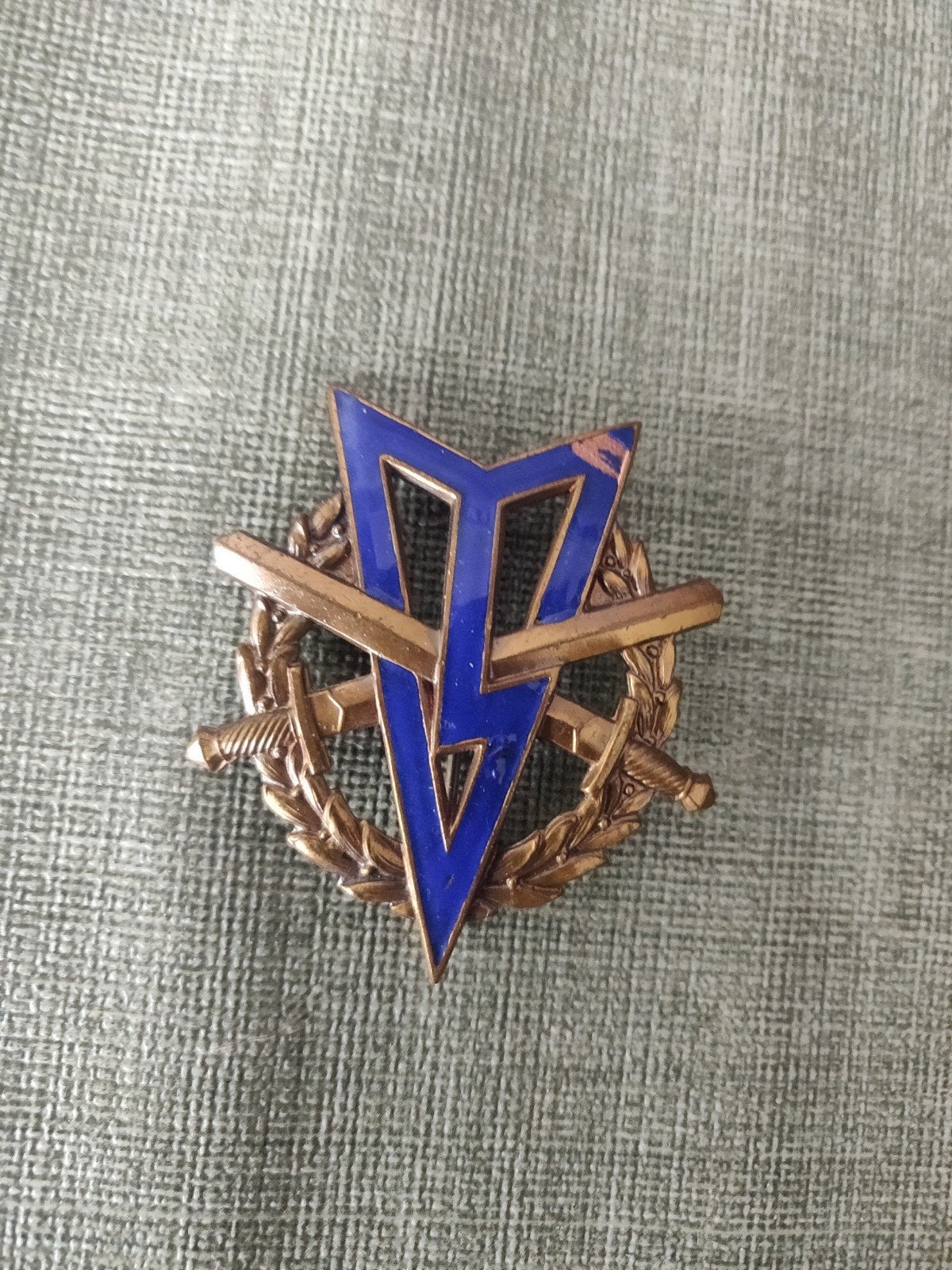 mlv speld, Ophalen of Verzenden, Landmacht, Nederland, Embleem of Badge
