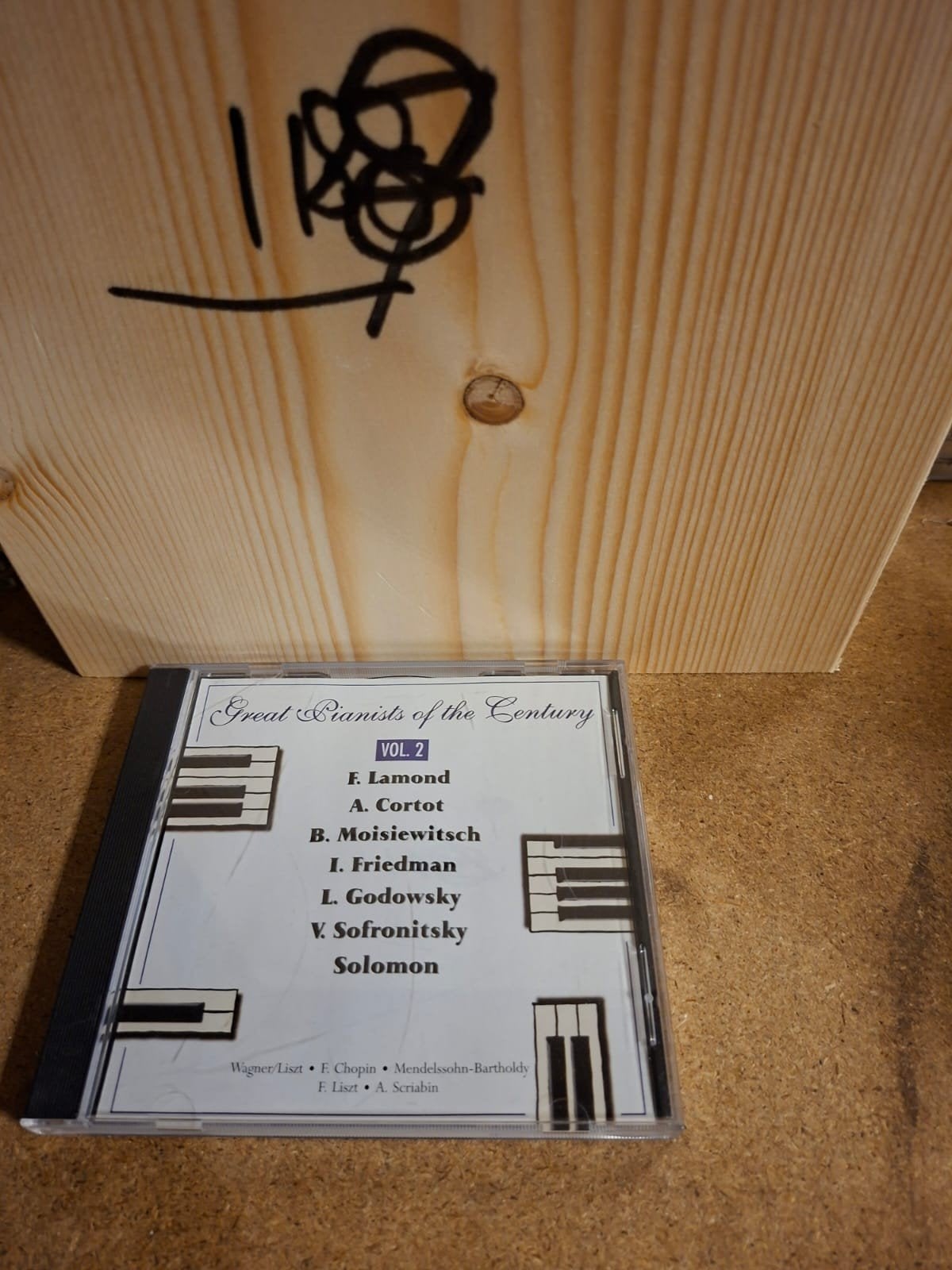 Great Pianists of the Century Vol. 2 CD - Klassieke Piano, Gebruikt, Overige componisten, Ophalen of Verzenden, Pianomuziek