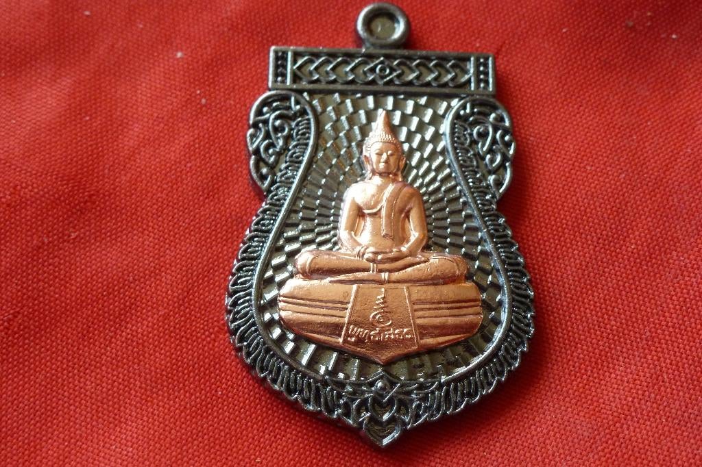 Thaise amulet -Boeddha bruin brons 20 gram nieuw (t 20, Overige materialen, Bruin, Nieuw, Ophalen of Verzenden