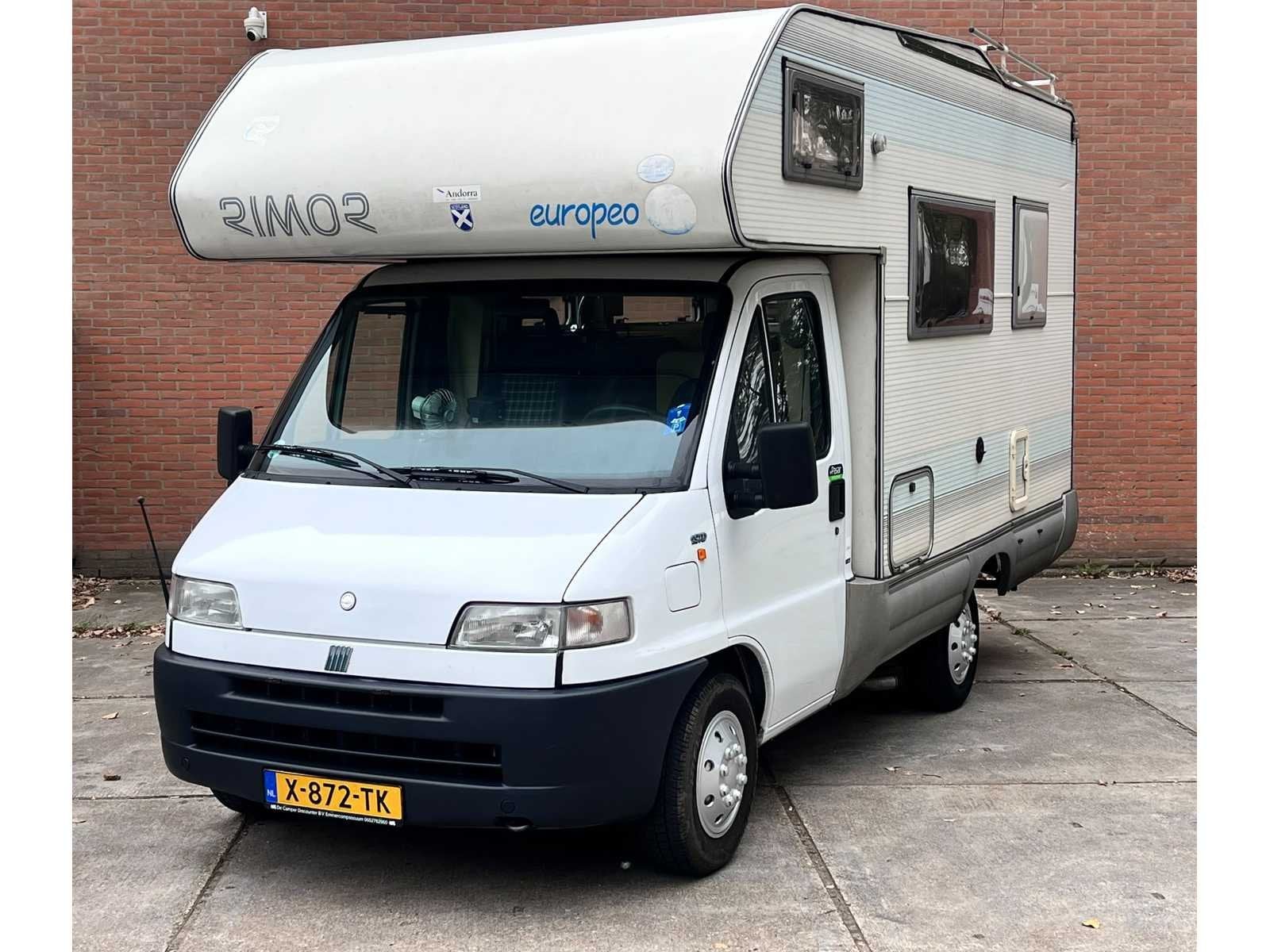 Fiat Ducato Camper, X-872-TK, Bedrijf, Fiat, Handgeschakeld, Diesel