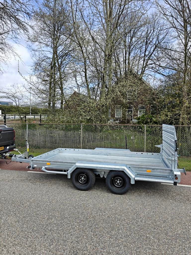 Demo Hapert machine transporter aanhanger 3500KG, Auto diversen, Ophalen of Verzenden, Zo goed als nieuw