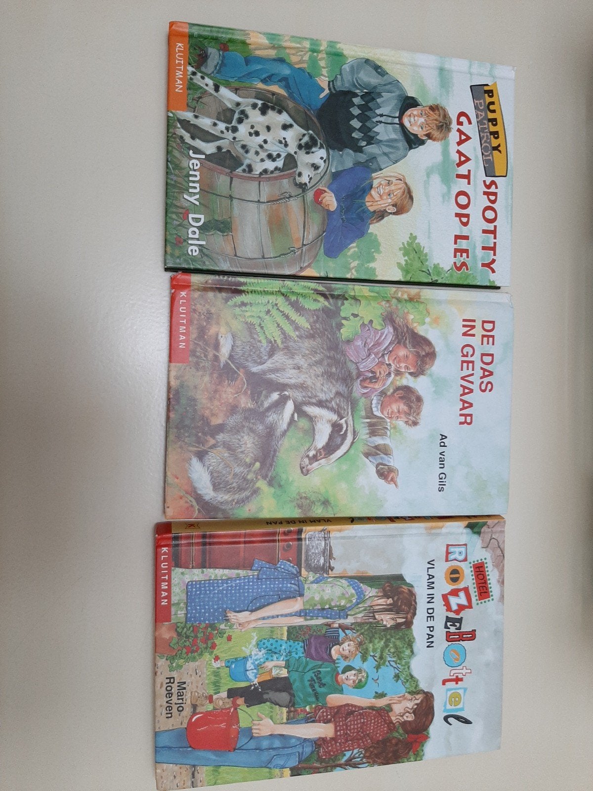 kluitman 3 boeken, Ophalen, Zo goed als nieuw