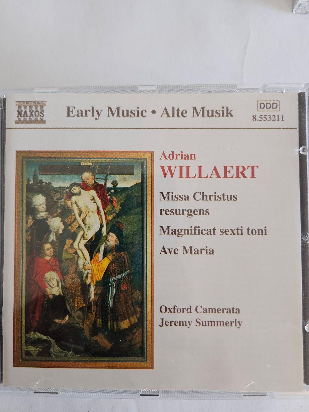 Adrian Willaert - Missa Christus resurgens - CD, Inclusief boekje, Overige componisten, Zo goed als nieuw, Middeleeuwen en Renaissance