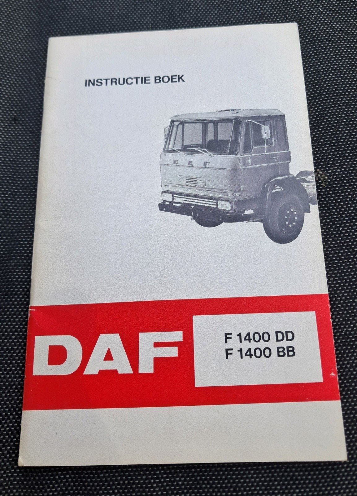 Daf F1400 DD / F1400 BB Vrachtauto Instructieboek, Ophalen of Verzenden