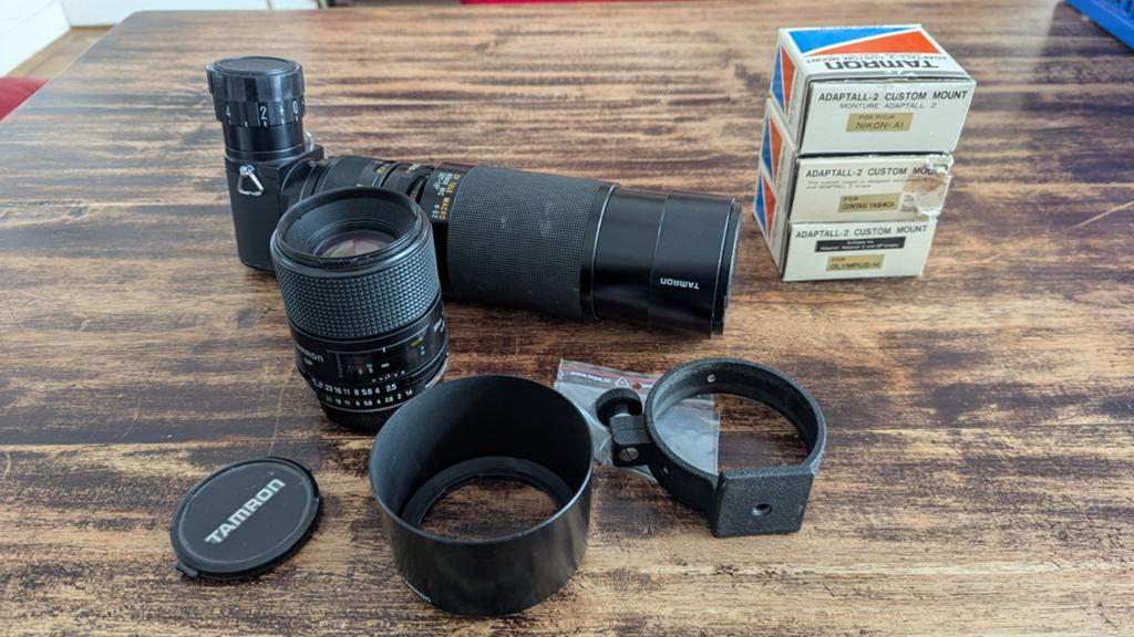 Tamron scope adapter Adaptall 2 90mm Leica R Nikon Contax, Ophalen, 1960 tot 1980, Lens of Lenzen