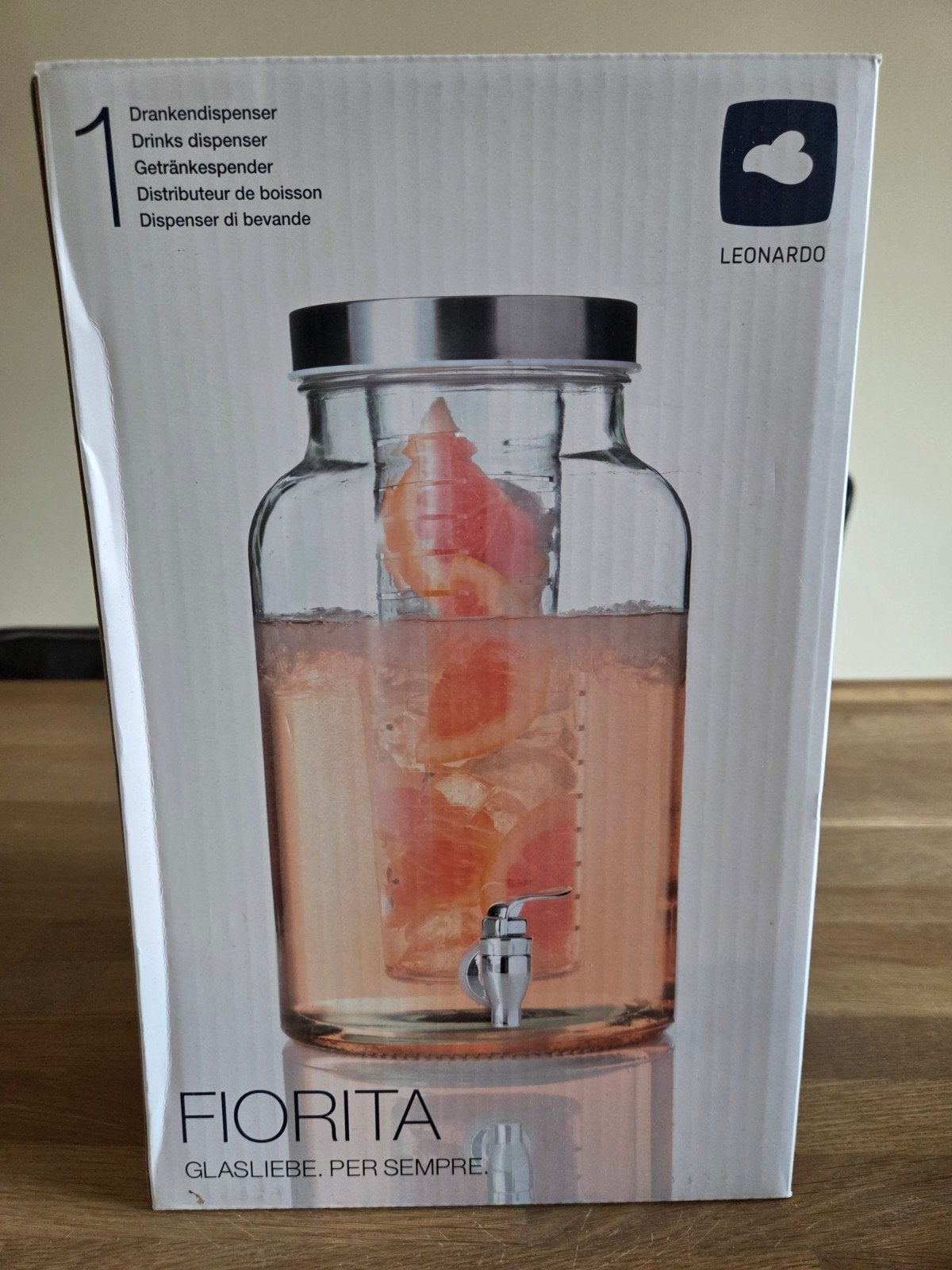 drankdispenser 5,5 liter inhoud, Ophalen