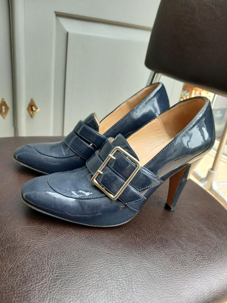 Tommy Hilfiger pumps maat 7 (38), Kleding | Dames, Schoenen, Ophalen of Verzenden, Zo goed als nieuw, Blauw