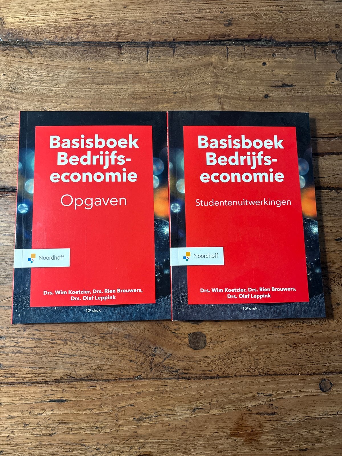 Basisboek Bedrijfseconomie: Opgaven & Studentenuitwerkingen, Ophalen of Verzenden, Gamma, Zo goed als nieuw, HBO